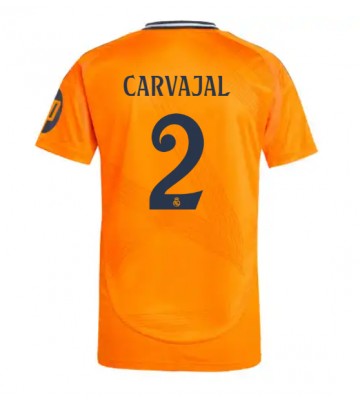 Real Madrid Daniel Carvajal #2 Bortatröja 2024-25 Kortärmad